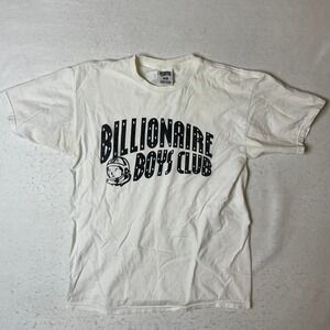 Billionaire Boys Club BBC Astronaut Logo Graphic T Shirt Mens‎ Medium M White